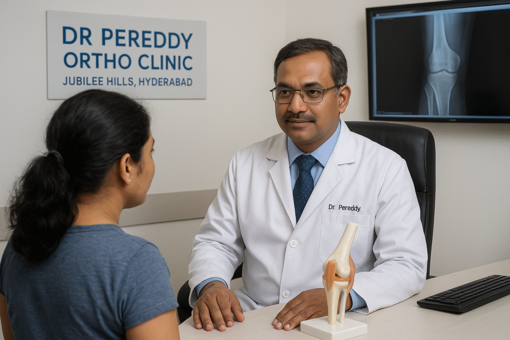 Best Orthopedic Doctor in Hyderabad – Dr Pereddy Ortho Clinic Jubilee Hills